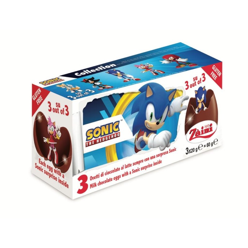 Bip Zaini Pack De 3 Ufs Surprises Sonic X24 Bip Zaini Pack De 3 Ufs Surprises Sonic X24
